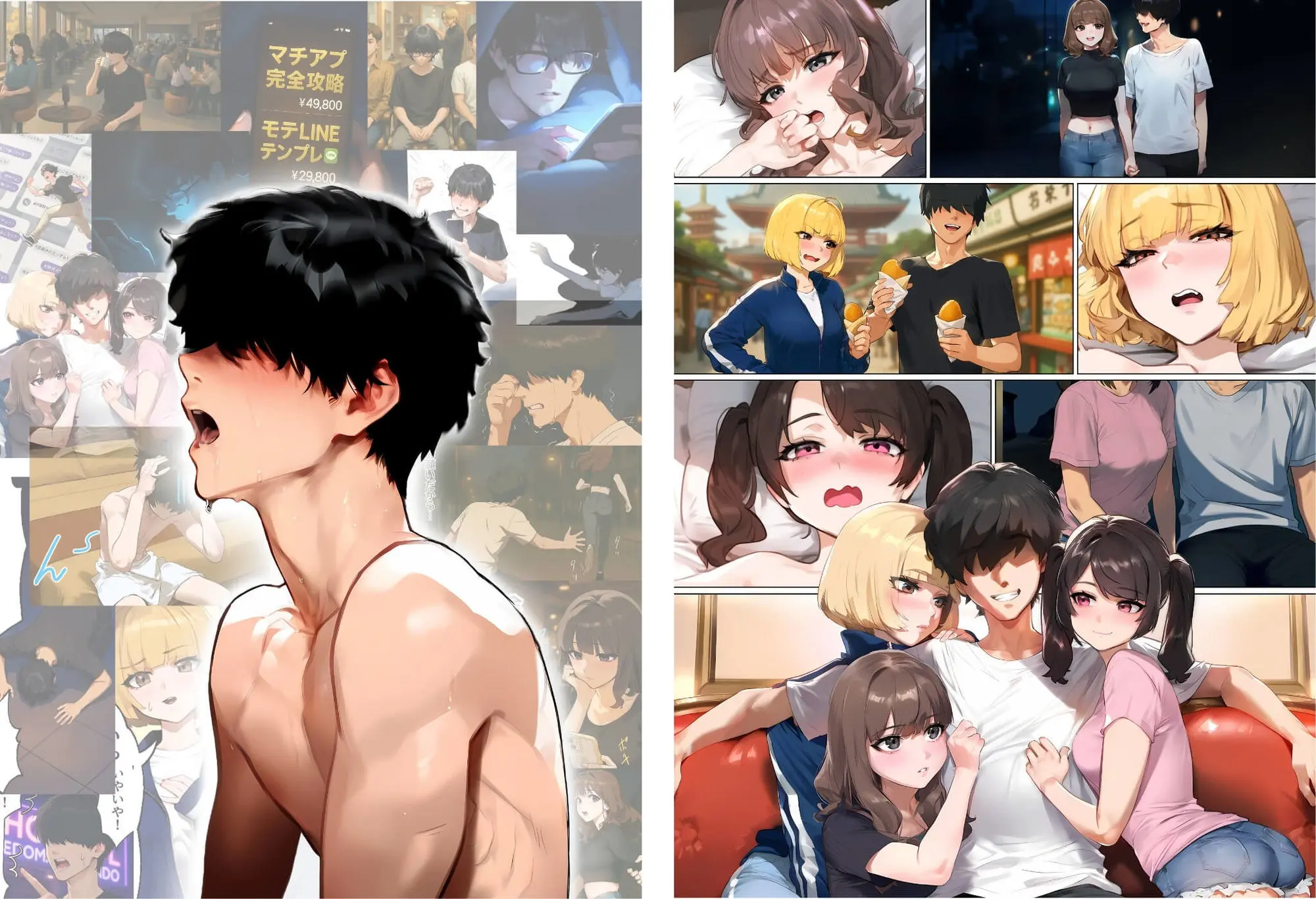 【無料エロ漫画・同人】【実話】童貞マチアプ体験記！冴えないエンジニア（23）が愛を証明するまでwww-7枚目