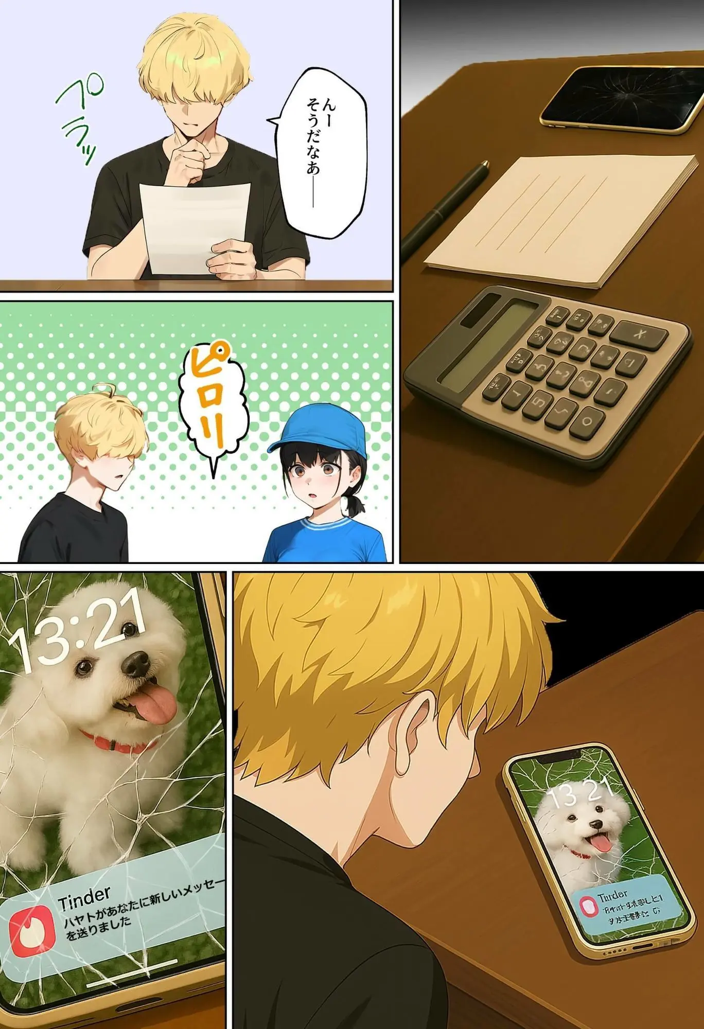 【無料エロ漫画・同人】【実話】引っ越し見積もり中、新人ちゃん（22）のバキバキスマホにマチアプ通知！ヤリモク男子から「俺が」守らなきゃwww-6枚目