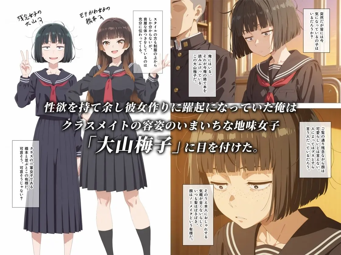 【無料エロ漫画・同人】とにかくヤリたくて妥協の末付き合った地味顔で貧相な体の女子をうっかり孕ませてしまった俺の末路-1枚目