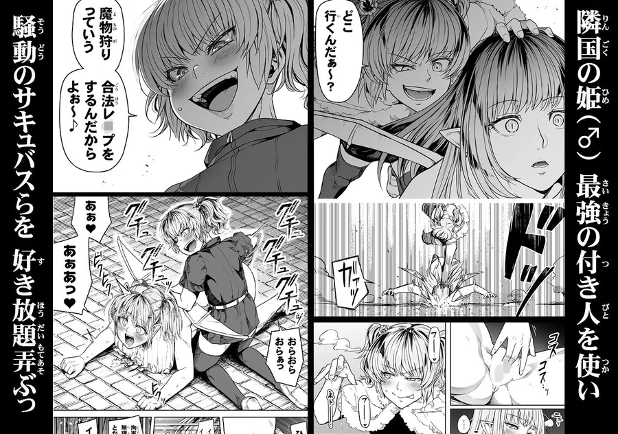 【無料エロ漫画・同人】力あるサキュバスは性欲を満たしたいだけ 13-1枚目