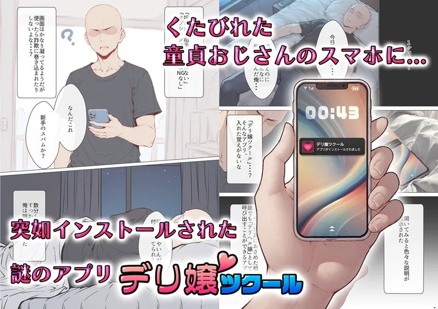 【無料エロ漫画・同人】デリ嬢ツクール 〜街で見かけた美人母娘で童貞卒業？！〜-1枚目