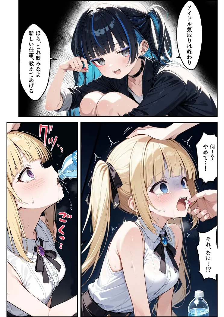 【無料エロ漫画・同人】地下アイドル過激なファンサ性奴●-9枚目