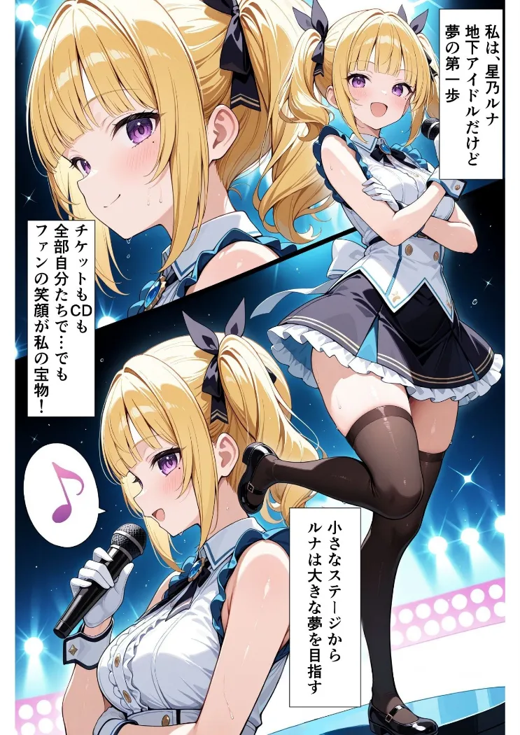 【無料エロ漫画・同人】地下アイドル過激なファンサ性奴●-0枚目