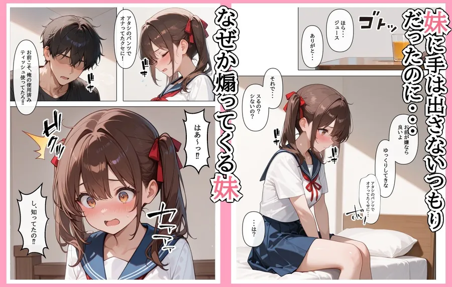 【無料エロ漫画・同人】ラブドール頼んだら、妹JKが来た-2枚目