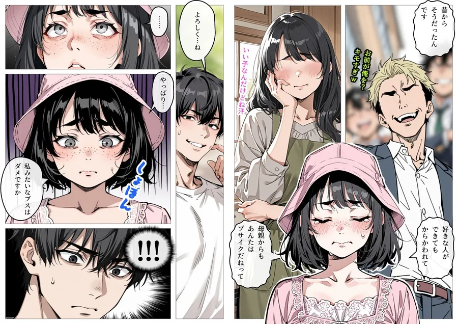 【無料エロ漫画・同人】処女卒業サポート-4枚目