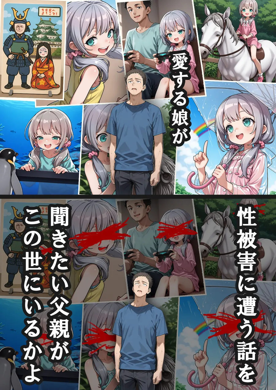 【無料エロ漫画・同人】娘の告白-4枚目