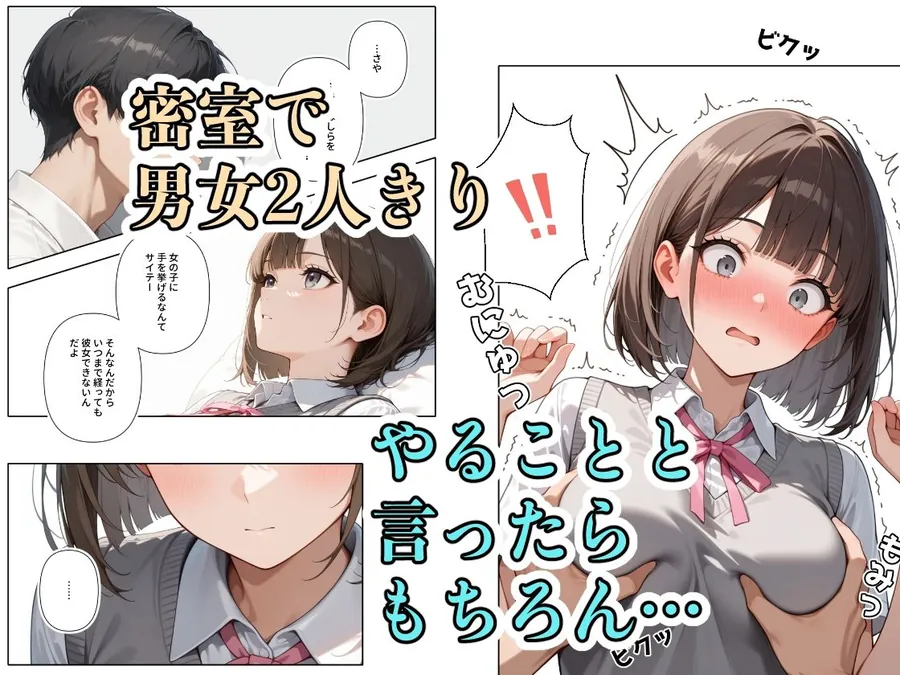 【無料エロ漫画・同人】放課後ひまつぶしSEX 2-2枚目