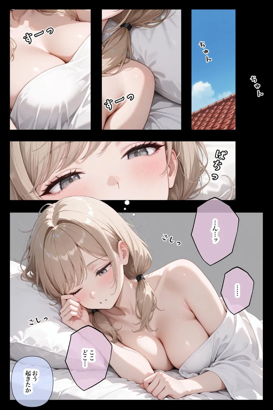 【無料エロ漫画・同人】生意気な後輩を酔わせてわからせる-5枚目