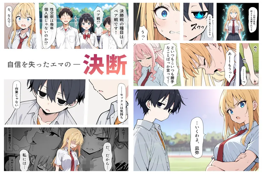 【無料エロ漫画・同人】陰キャ転校生はセックス最強 - クラス代表の座を奪われた私 --7枚目