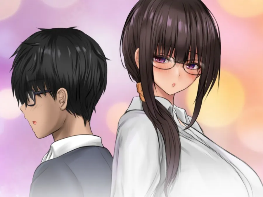 【無料エロ漫画・同人】職場のデカい喪女上司と陰キャ部下はオタクセックスにハマっちゃう-6枚目